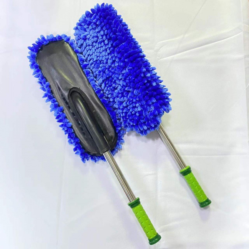 洗车拖把不伤车专用刷车刷子软毛除尘擦车神器汽车用品冼车纤维扫