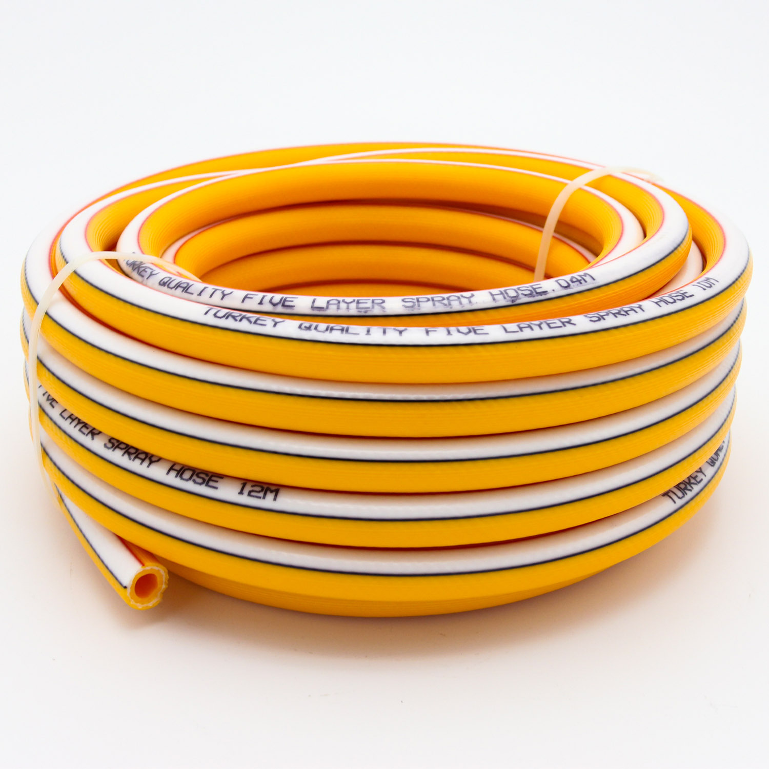 三胶一线增强软管塑料蛇皮管高压农药喷雾管花园排水喷灌管洗车管