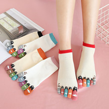五指袜女可爱日系短筒春秋棉质品质棉袜就选三与三寻