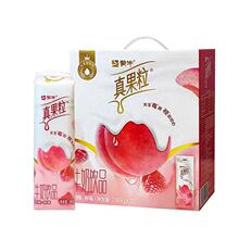 12-4月蒙牛真果粒果缤纷乳酸饮品果味牛奶红西柚白桃芒果整箱临期