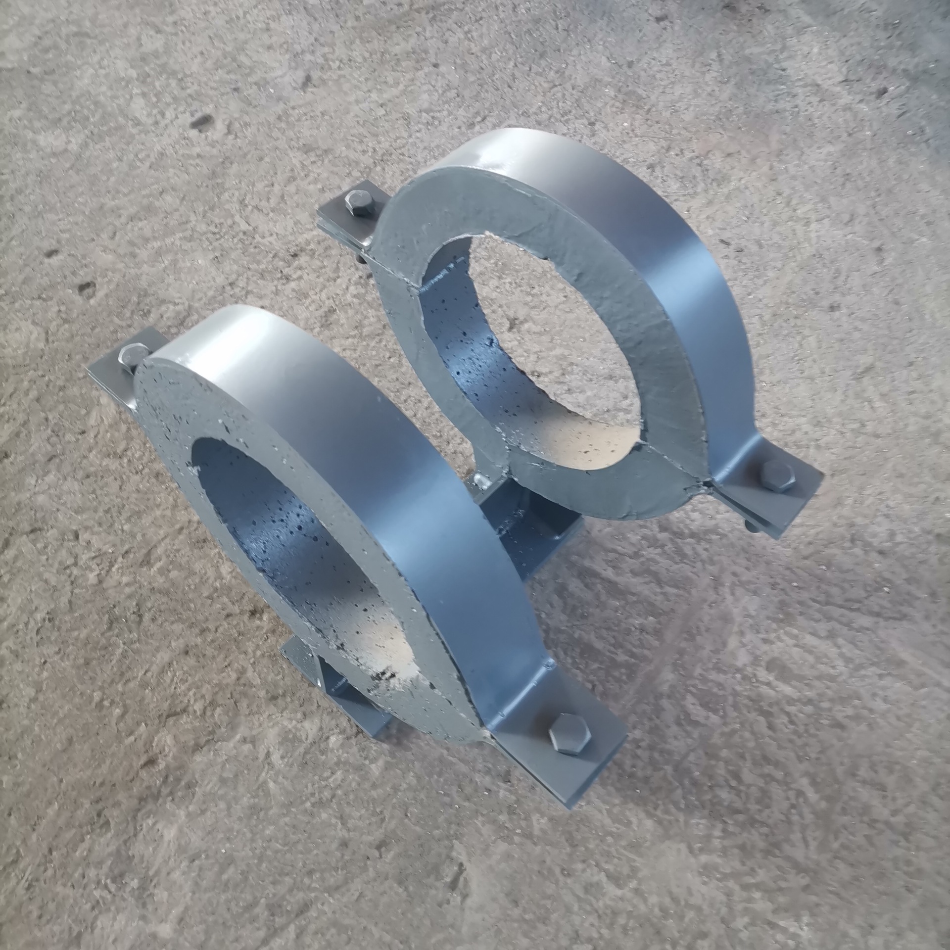 厂家供应高效耐高温蒸汽管道蛭石隔热管托滑动固定导向绝热支架