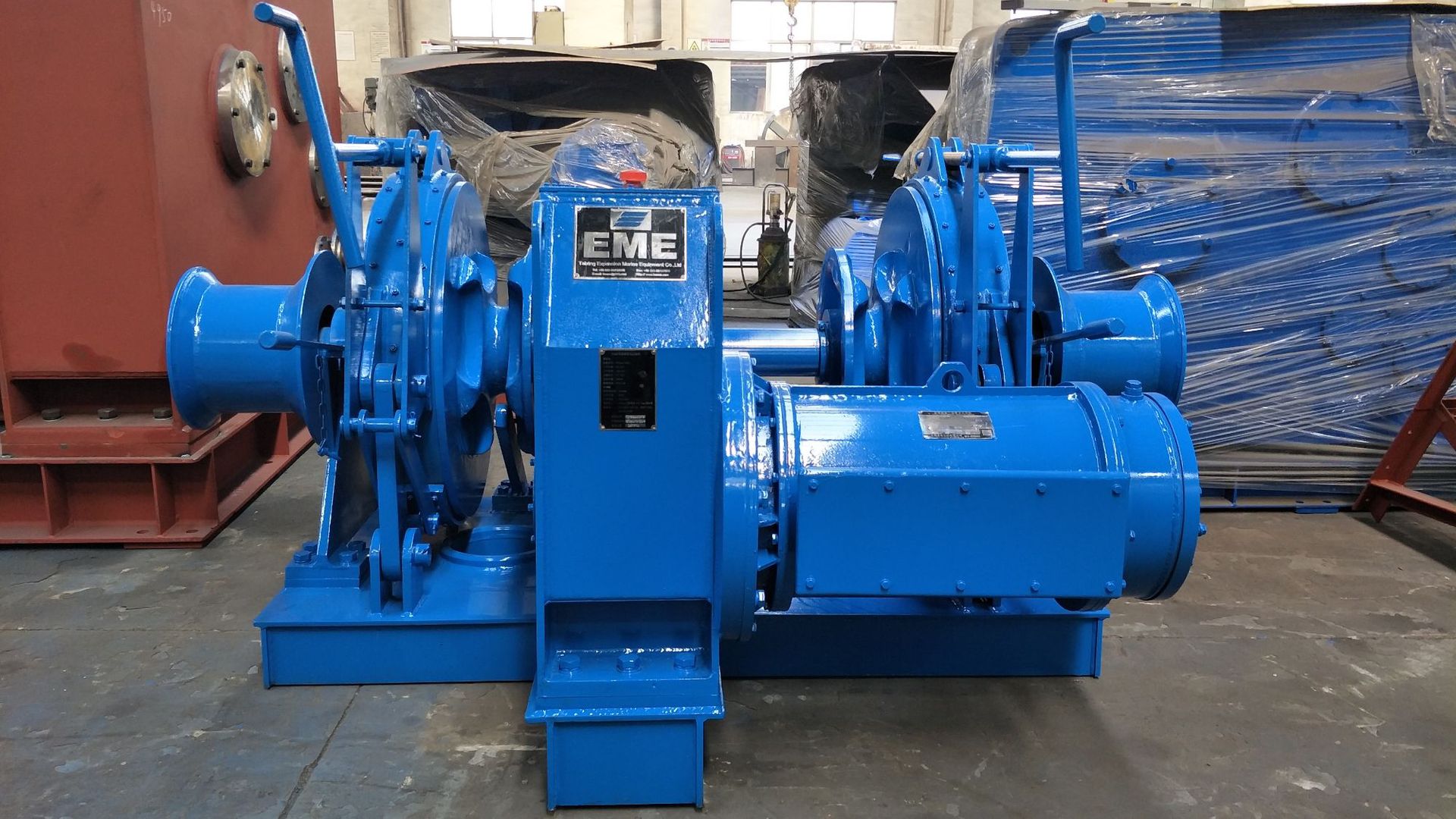 34mm电动双锚链轮起锚机