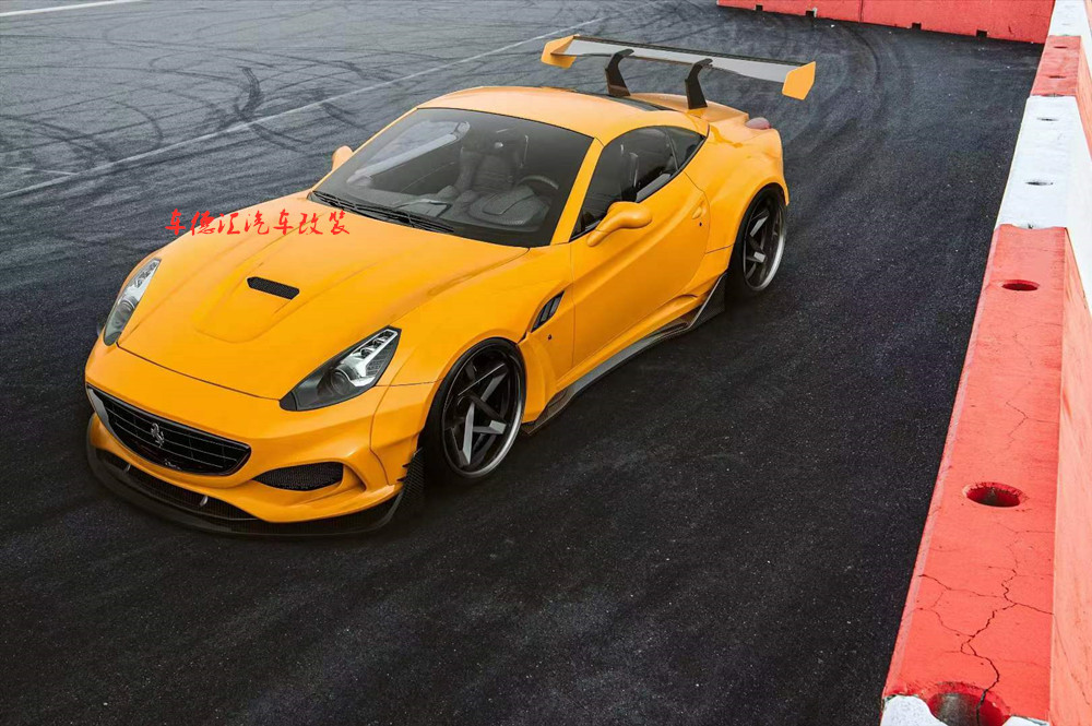 适用于老款法拉利加州改装包围 前杠后杠侧裙尾翼