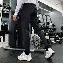 同款长裤男士运动服健身房篮球春秋季瑜伽训练速干高弹修身跑步裤