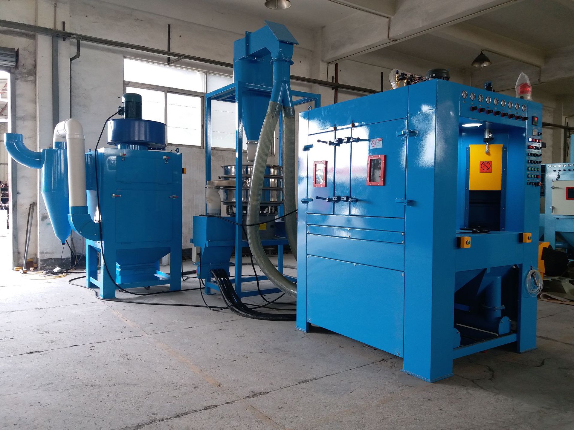 普压式手动喷砂机