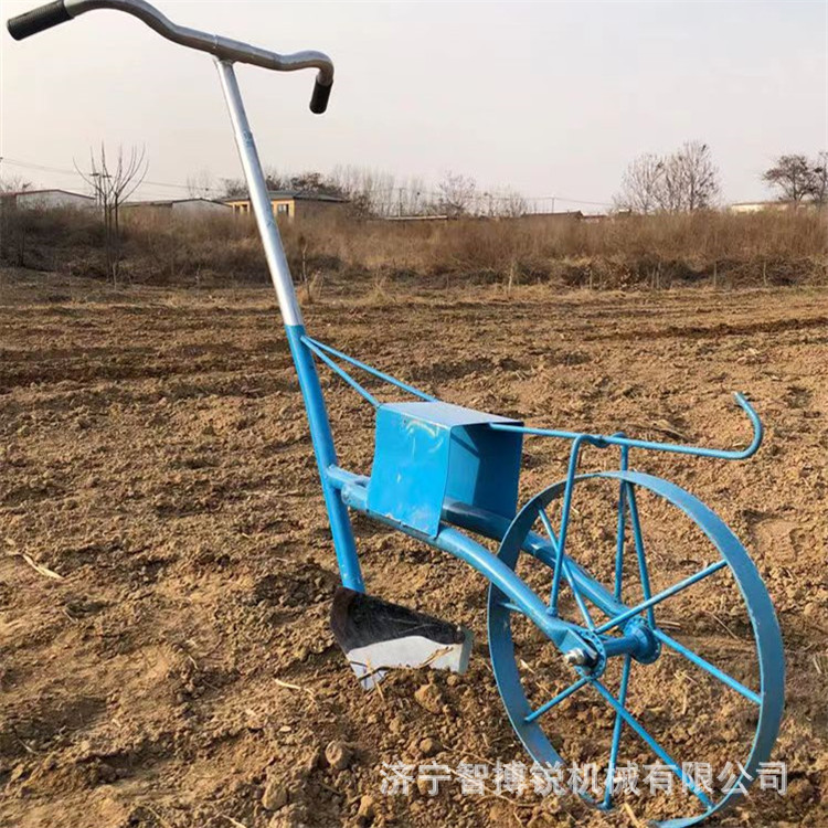 手推式开沟机 翻土器 手推式松土器 园林手推式锄草机