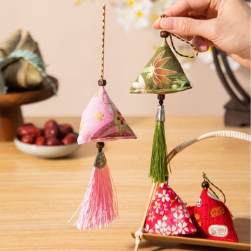 端午节香包艾草粽子香囊古风禅意刺绣小荷包护身符幼儿园礼品复古