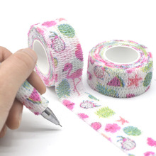 新款印花学生写字护指绷带可爱缠手指套保护套防磨防茧护手胶带布