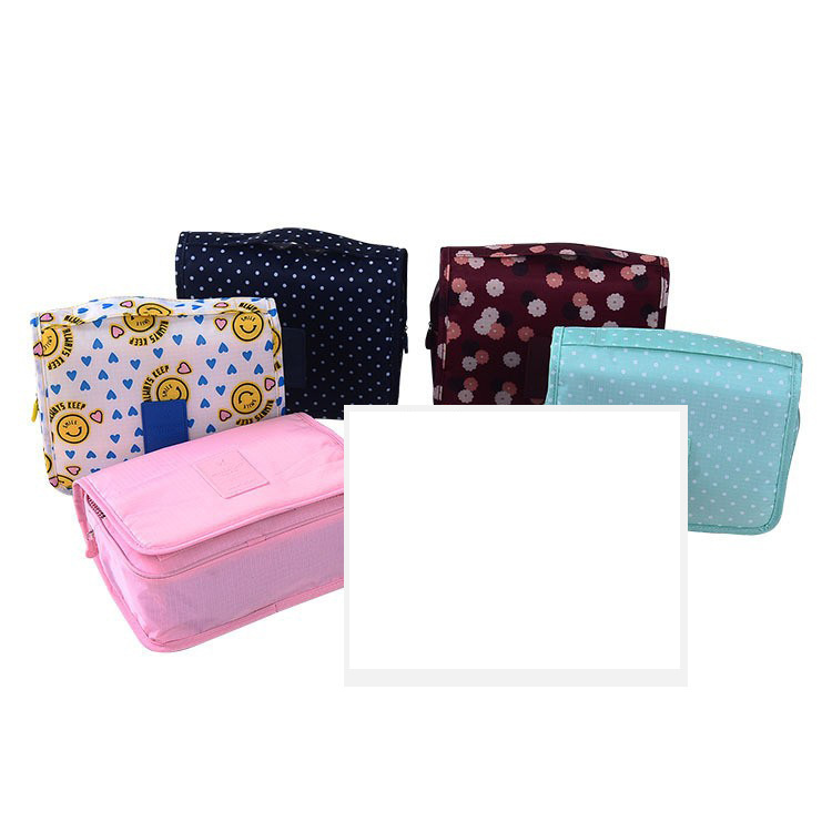 旅行出差用品洗漱包便携男大容量挂钩防水化妆包印花挂式收纳包