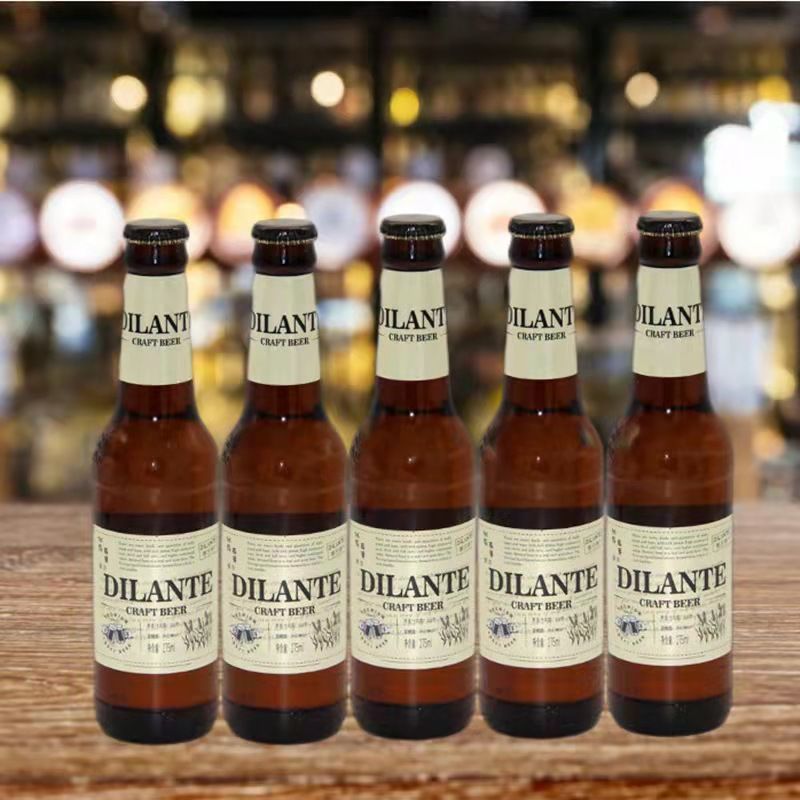 【快递整箱批发】蒂兰特275ml*24小瓶装精酿啤酒