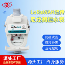 LORAWAN智能远传尼龙水表无线远程商用家用自来水阀控水表批发