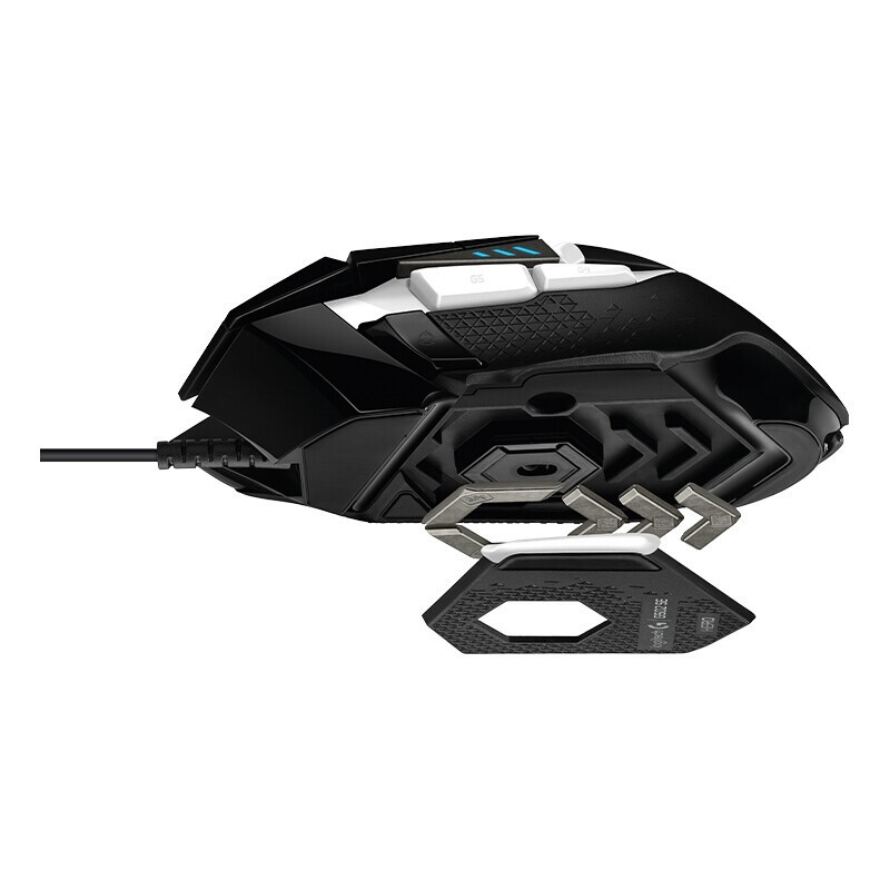 罗技g502se 熊猫版 游戏鼠标全线升级hero引擎16000dpi rgb炫光