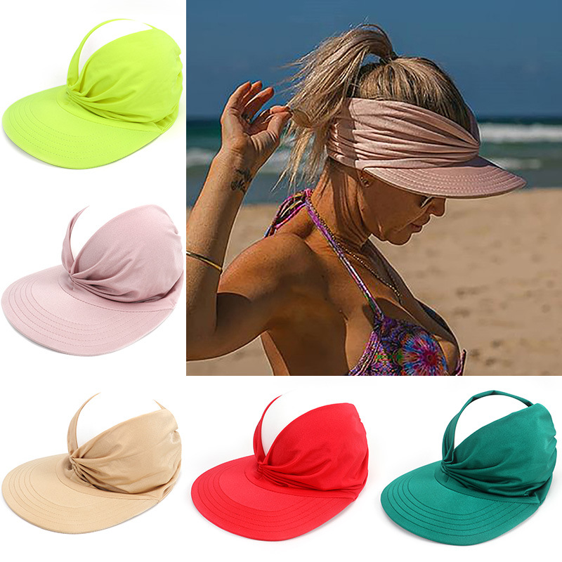 Amazon Cross-Border Spring and Summer New Hat Female Sun Hat Baseball Cap Female UV Protection Personality Adult Topless Hat