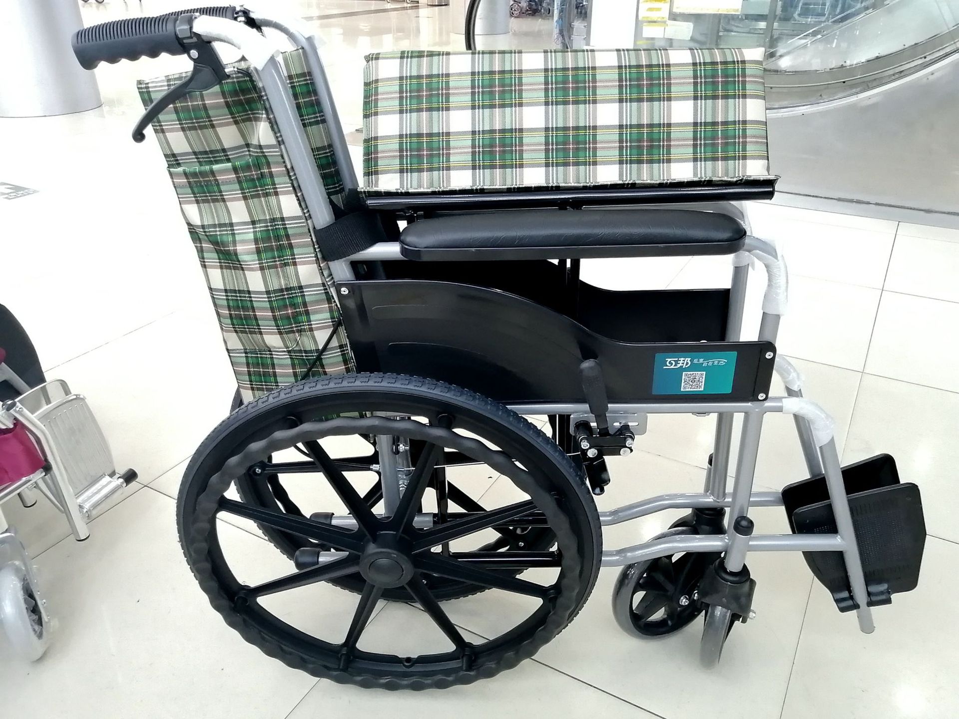 互邦轮椅轻便携可折叠hbg25老人轮椅手推残疾人代步车软座手轮椅