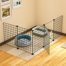 猫狗宠物围栏室内栅栏自由组合猫笼狗笼子防越狱训练厕所中小型奚