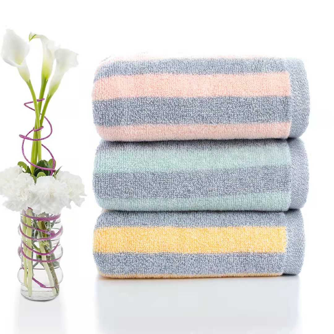 Regent Yarn Towel Cotton Wholesale Lint-Free Household Soft Absorbent Face Washing Towel Cotton Wholesale Towels Stall