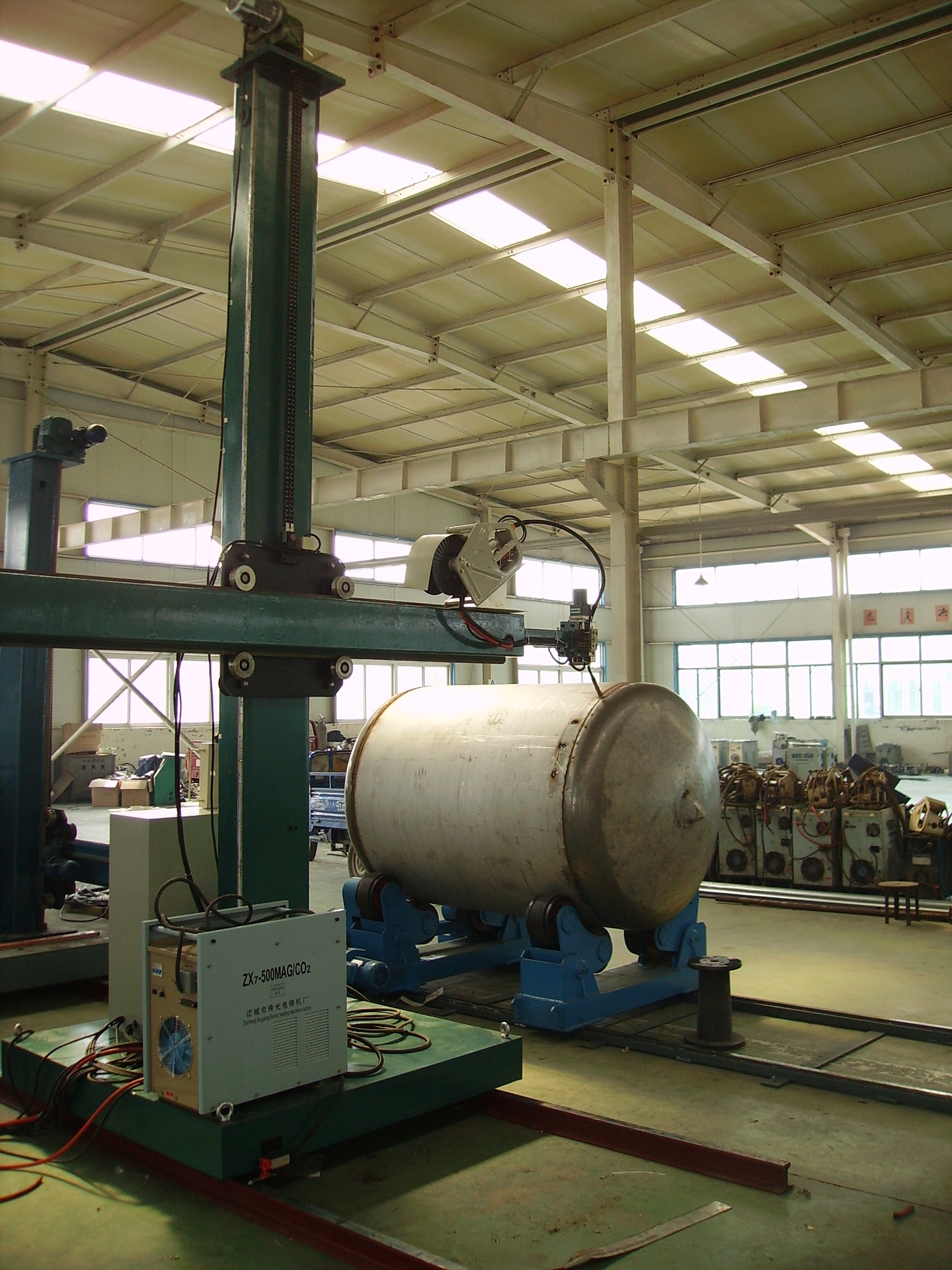 0成交0台同款4通风设备自动环缝焊机工装自动直缝焊机直缝焊接机 自动