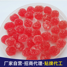 水果软糖休闲零食厂家批发圆球形水果软糖喜糖