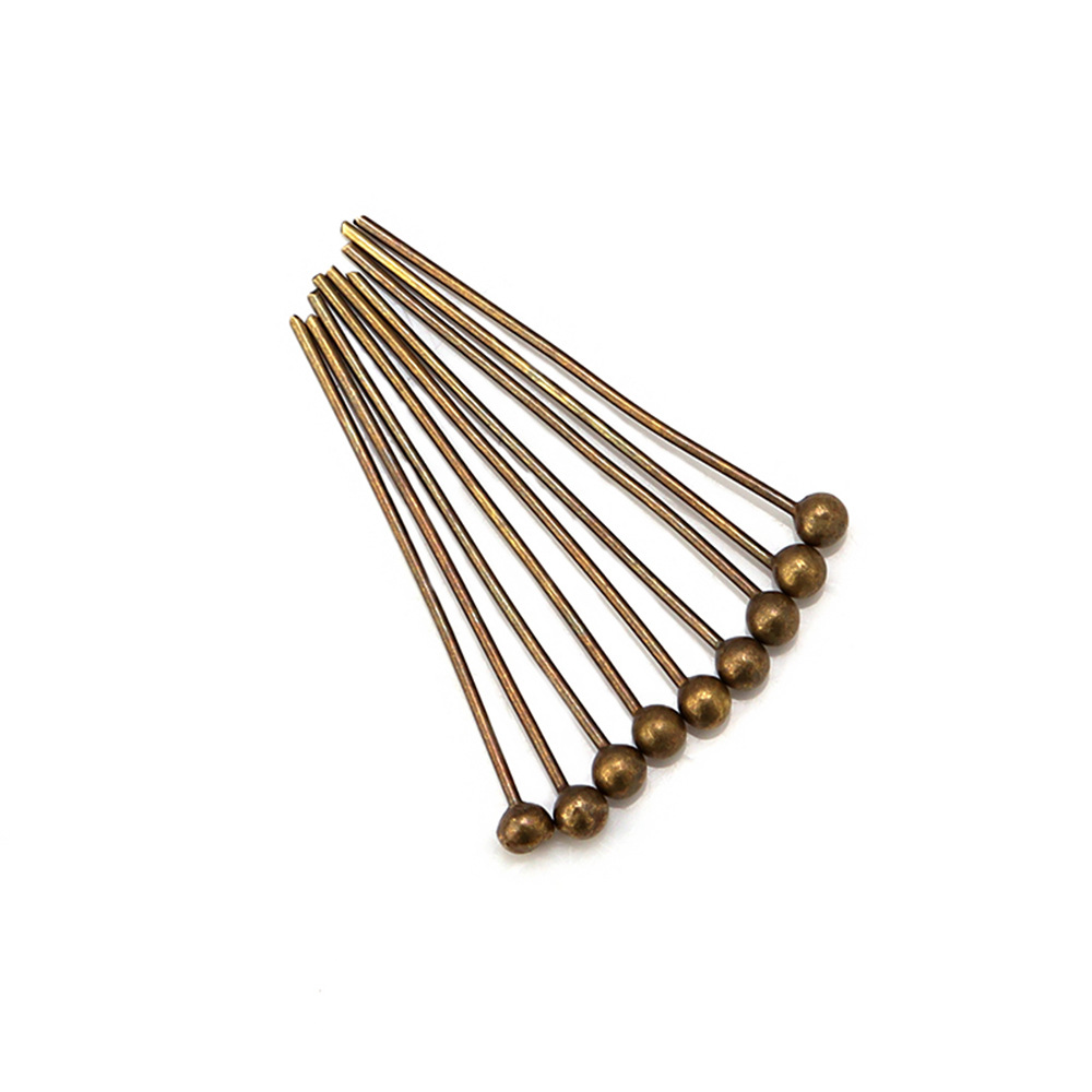 diy串珠饰品配件 圆头针球针大头针20/25/30/40/50/60/70mm