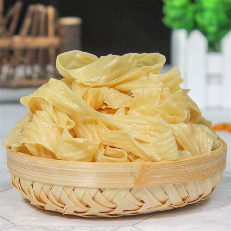 东北豆腐皮麻辣烫火锅凉拌拌菜人造肉豆制品干豆皮豆油皮腐竹批发