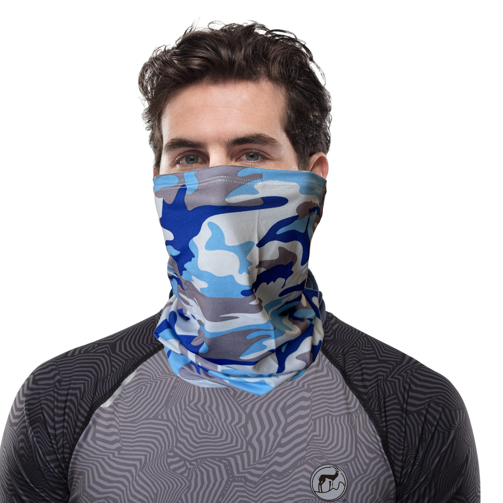 牛奶丝围脖冰丝防晒头巾夏有缝魔术面巾男骑行脖套钓鱼帽子女户外