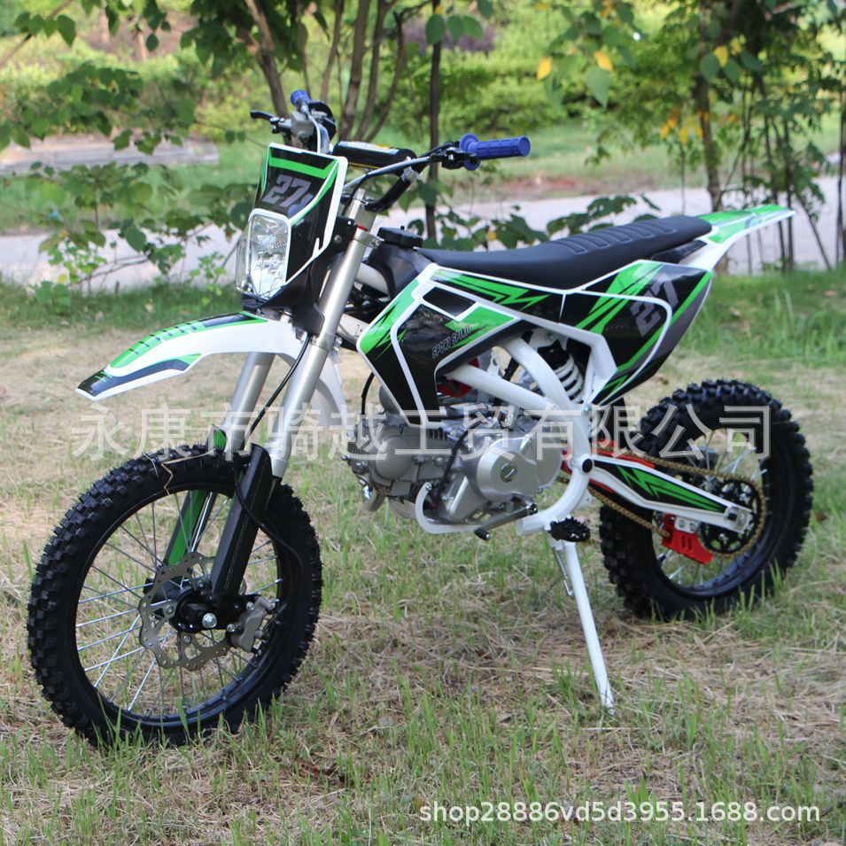 两轮越野摩托车125cc山地赛车150cc成人款燃油冷竞技沙滩车卡丁车