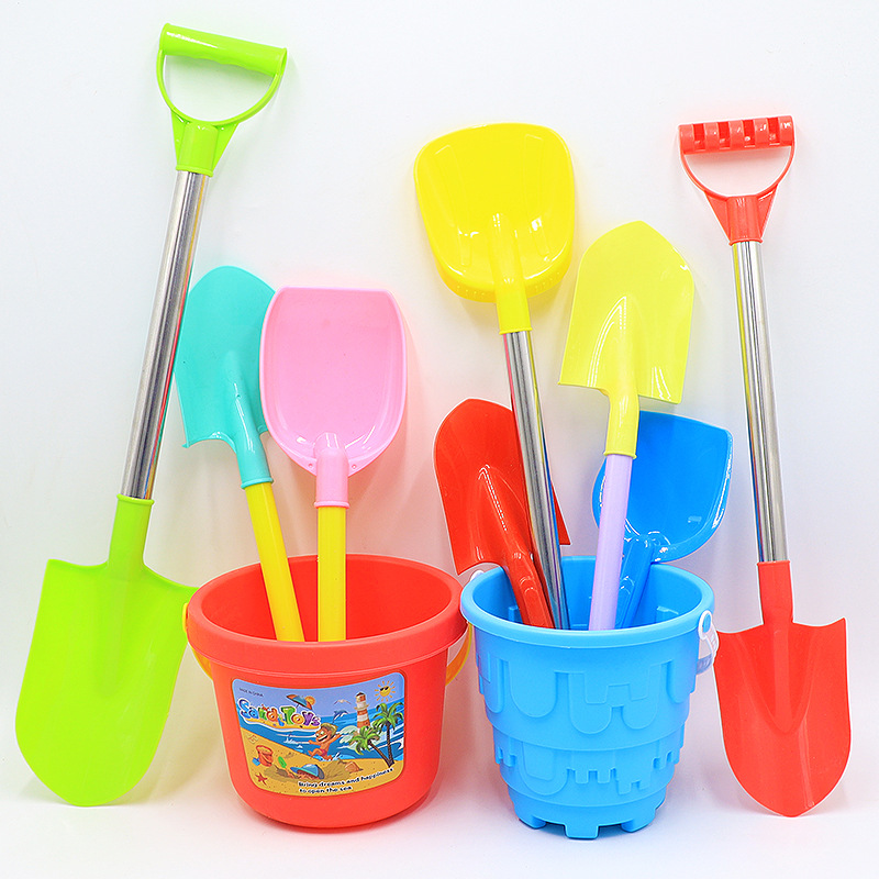 沙滩铲子批发玩具儿童沙滩玩具套装大号塑料宝宝玩沙子挖沙子工具