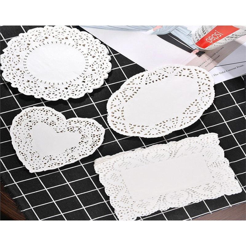 吸油纸 食品级花底纸厨房油炸食物专用纸烘焙纸花边纸空气炸锅纸