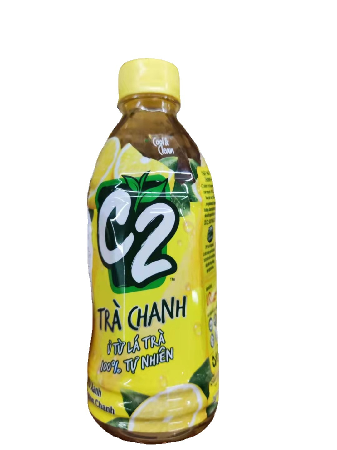 越南nuoc ngot c2 柠檬味绿茶饮料 360ml 整箱24瓶单瓶价