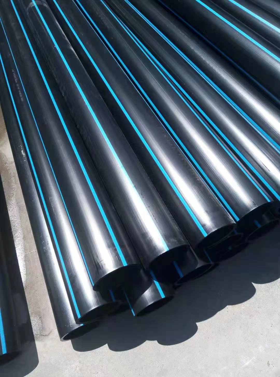 pe穿线管 电缆保护管 三色子管 pe盘管通讯管 电缆穿线管pe穿线管