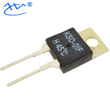 温控开关KSD-01F H45 45度 常开 2A250V 温控器JUC-31F TO220-2