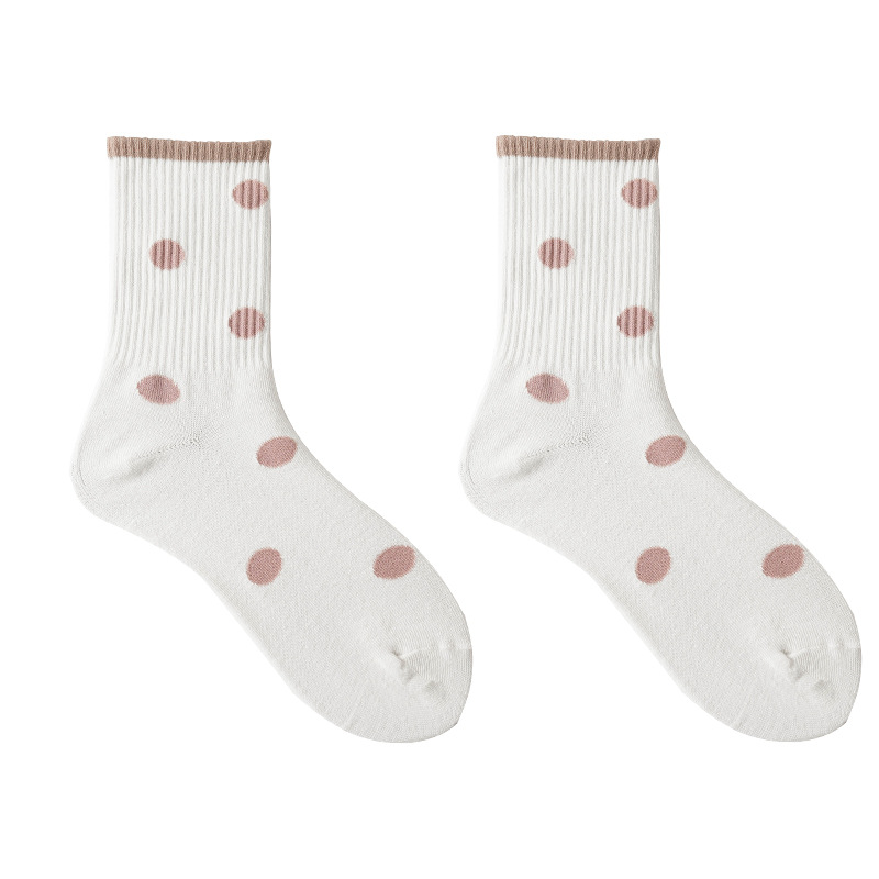 Autumn and Winter New Women's Mid-Calf Socks Cute Animal All-Match Casual Socks Ins Japanese Style Simple Cute Socks Children