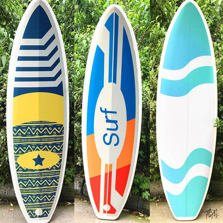 影楼冲浪板旅拍婚纱摄影婚纱照创意道具海边摆拍拍照橱窗装饰摆件