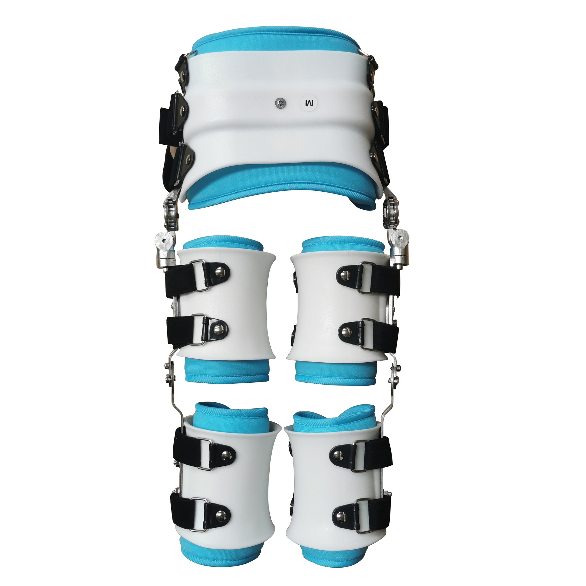 儿童可调式髋外展固定支具股骨头固定器脱位脱臼行走蛙式矫形器