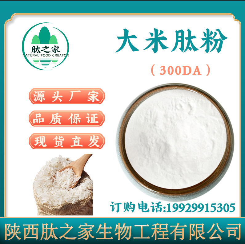 大米肽粉 98% 大米低聚肽 大米蛋白肽 小分子活性肽  500da 包邮