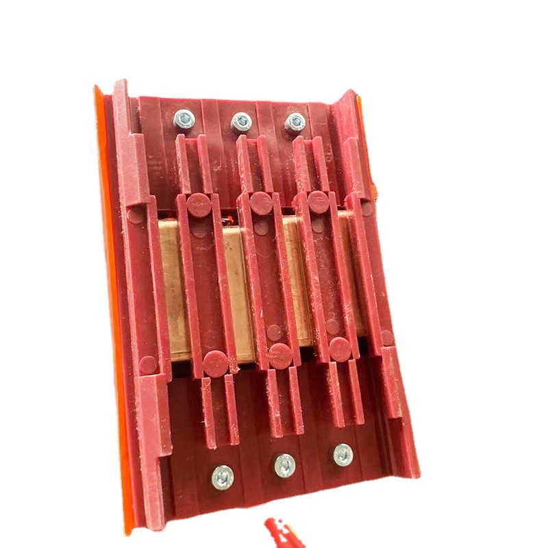 厂家供应3级4级滑触线中间供电器 起重机配件滑线接头