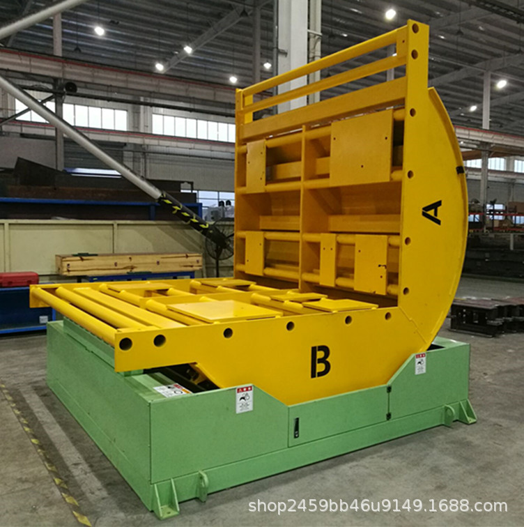 90度翻卷机 机械钢卷翻转机 25吨钢带翻转机 20吨钢卷带钢翻转机