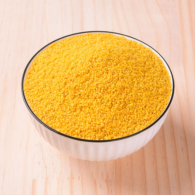山西沁州黄小米小米食用杂粮米脂粘糯小米粥小黄米新米散装5斤