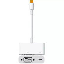 Lightning to vga 适用苹果手机转VGA视频线转换器手机同屏线