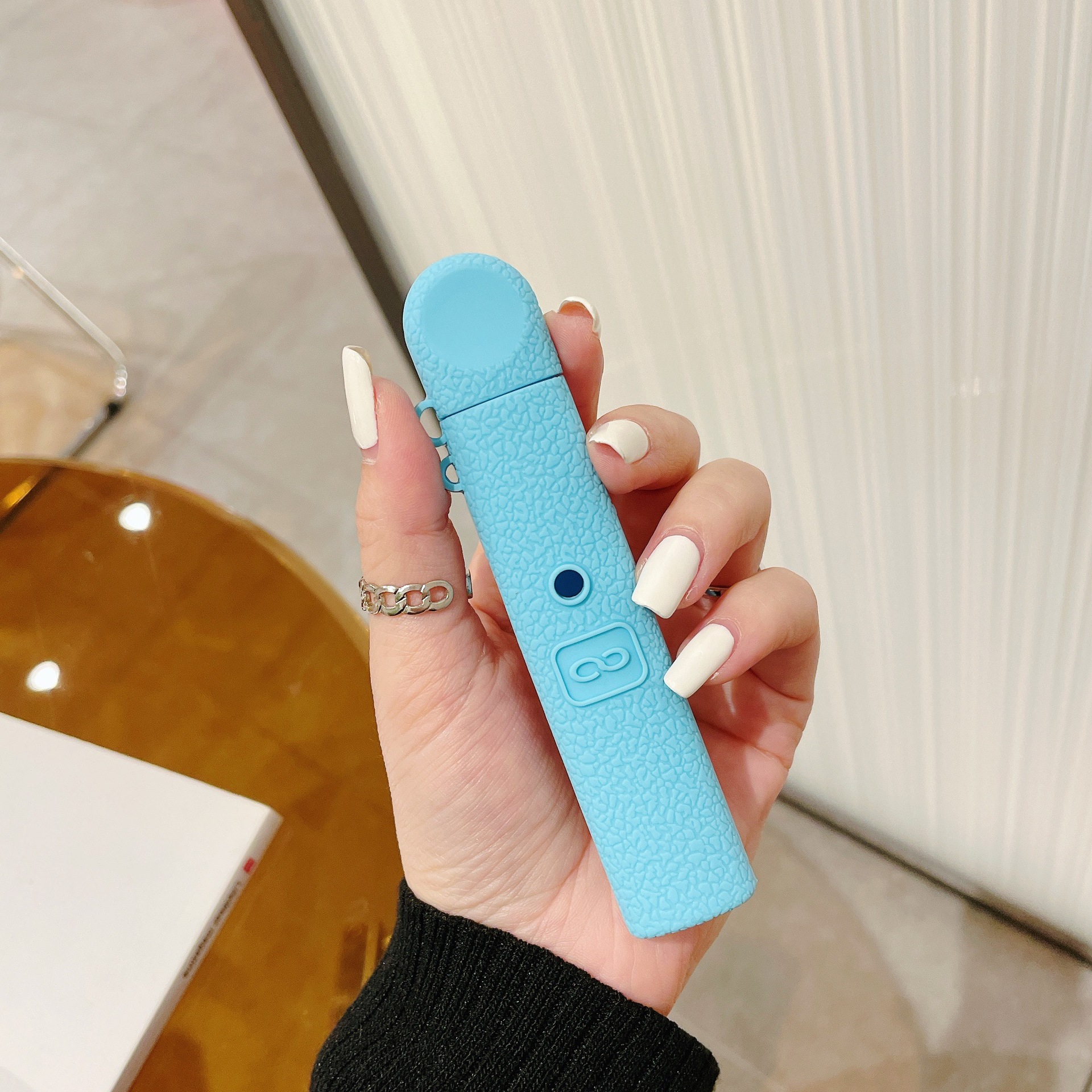 适用于relx4代皮纹硅胶套锐克电子器烟套四代无限锐克4悦客relax