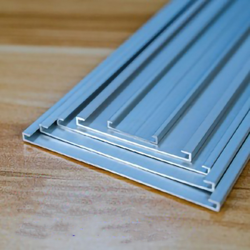 平槽铝合金插板插槽槽板可更换型材标识标牌科室牌铝型材材料