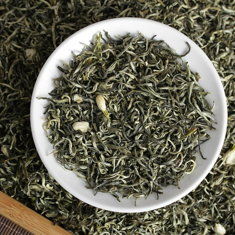 花茶批发2021新茶茉莉浓香茉莉飘雪一枝春散装茶叶一件代发