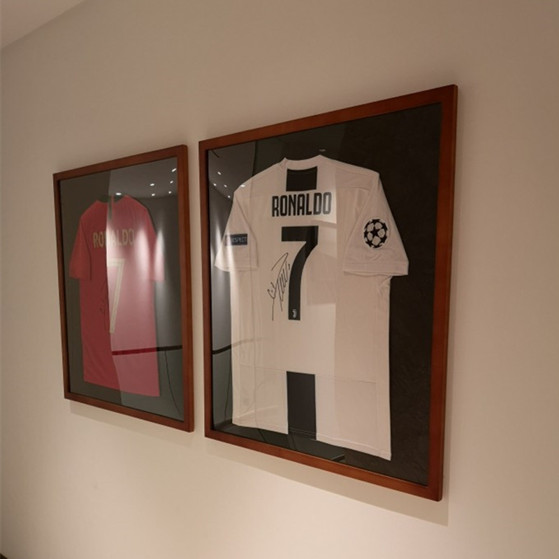 球衣相框装裱背心足球蓝球网球纪念收藏展出衣框挂墙运衣服框