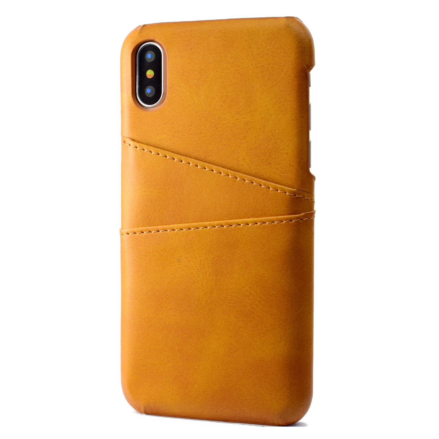 工厂直销高质量双插卡皮质皮套手机壳适用iphone 12苹果11保护套