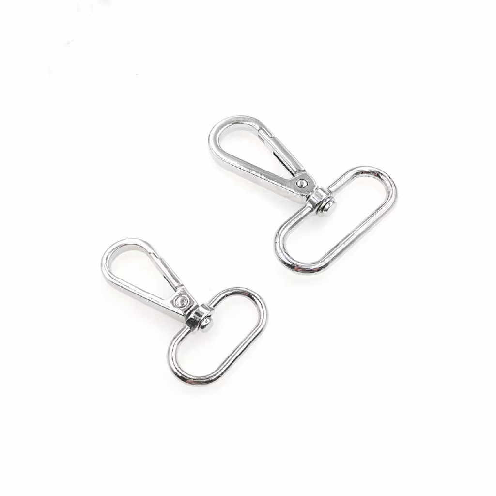 in stock sale 2.5cm alloy plate hook leather bag box and bag hardware accessories keychain clothing hardware accessories