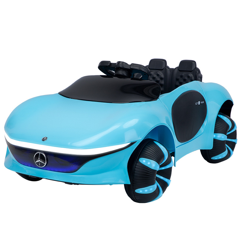 Children's Electric Car Mule Cart Car Toddler Remote Control Motorcycle Baby 4-Wheel Toy Car Novelty Toys