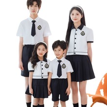 2023新品小学生校服英伦风幼儿园服夏季儿童班服套装男女童合唱服