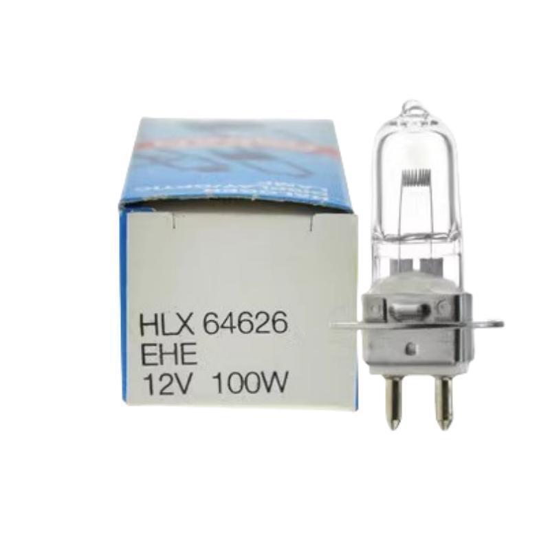 原装osram欧司朗卤素灯泡hlx64626 ehe 12v100w pg22带座显微镜灯