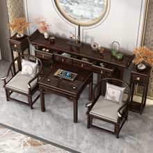 新中式紫金檀木条案现代简约八仙桌供桌香案中堂条桌实木供台佛台