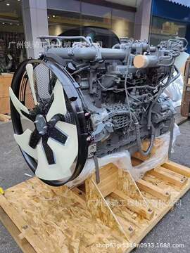 适用于日立住友三一龙工挖机 五十铃6wg1发动机总成原装全新 电喷